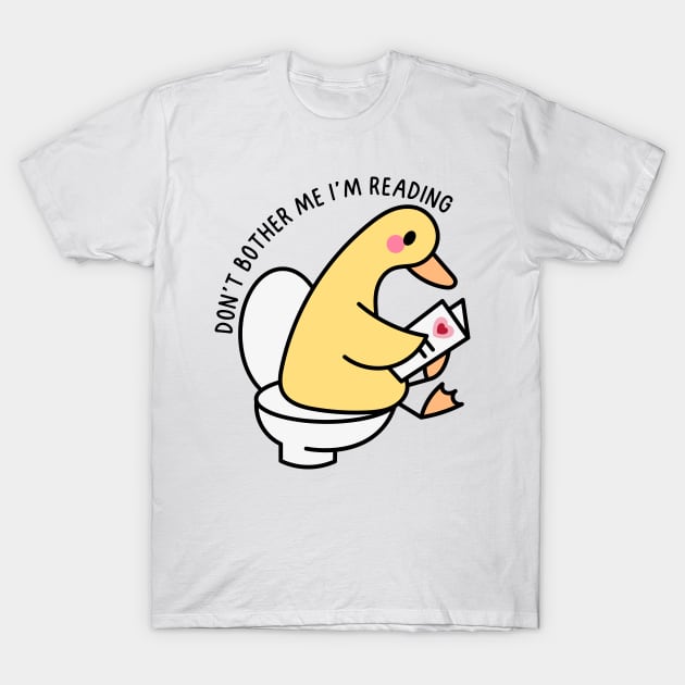 Don't bother me I'm reading T-Shirt by medimidoodles